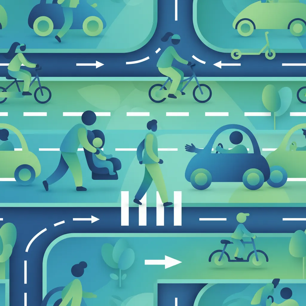 Verantwortung und ethisches Fahrverhalten Unterrichtsbild