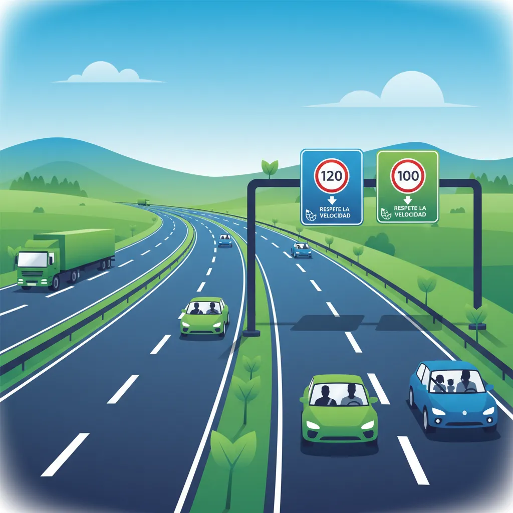 Autovía und Autopista Vorschriften Unterrichtsbild