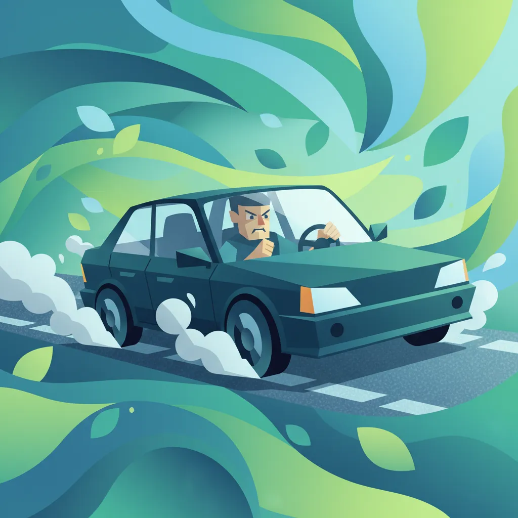 Notfallbremsverfahren Unterrichtsbild