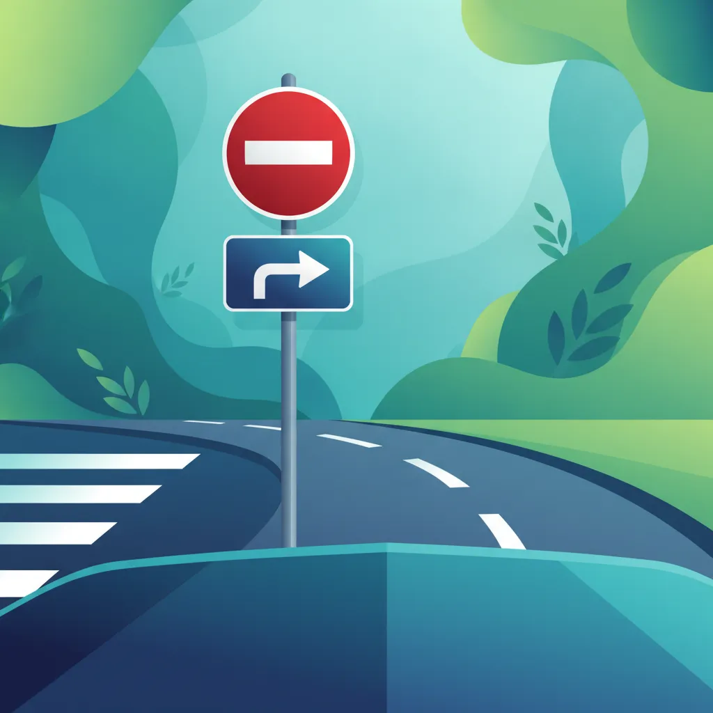 Image de la leçon Panneaux de signalisation réglementaire : interdictions et obligations
