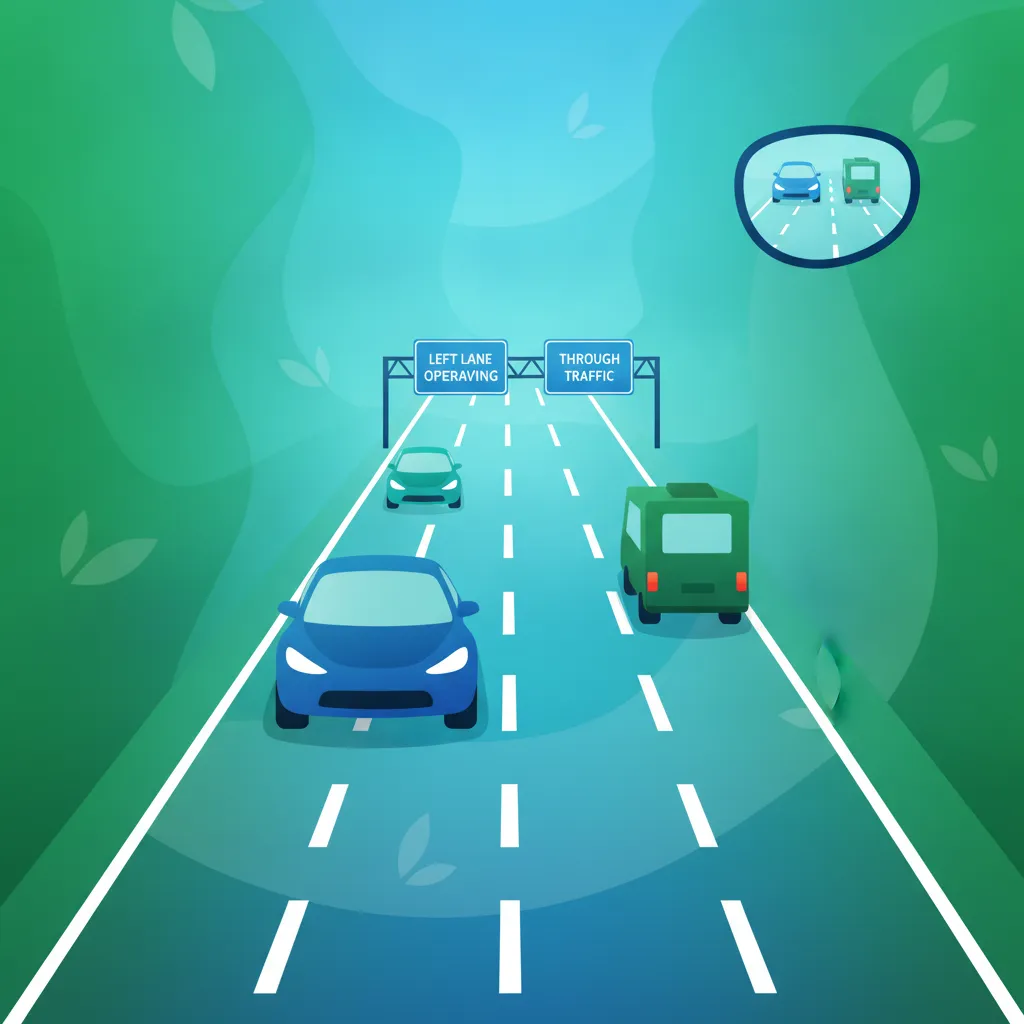Image de la leçon Règles d'autoroute pour les véhicules de transport de personnes