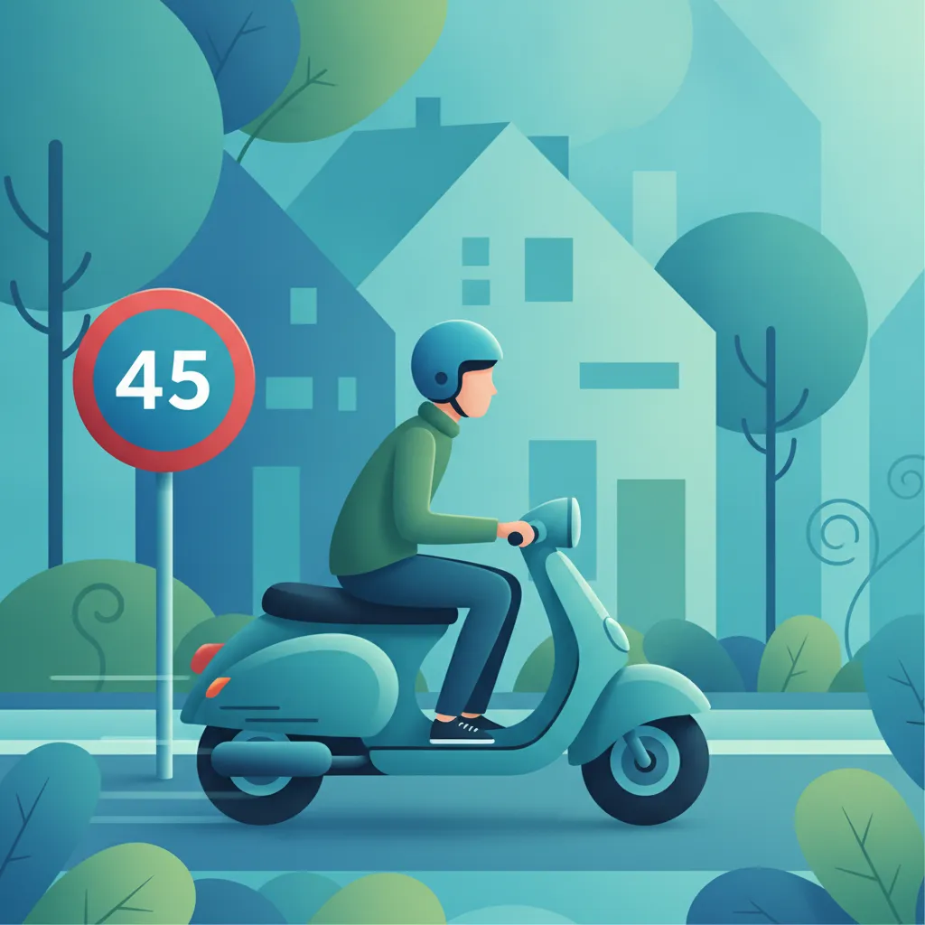 Image de la leçon Limitations de vitesse légales pour les véhicules de catégorie AM