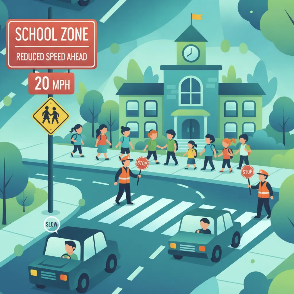 Image de la leçon Réglementations des zones scolaires et protocoles de sécurité