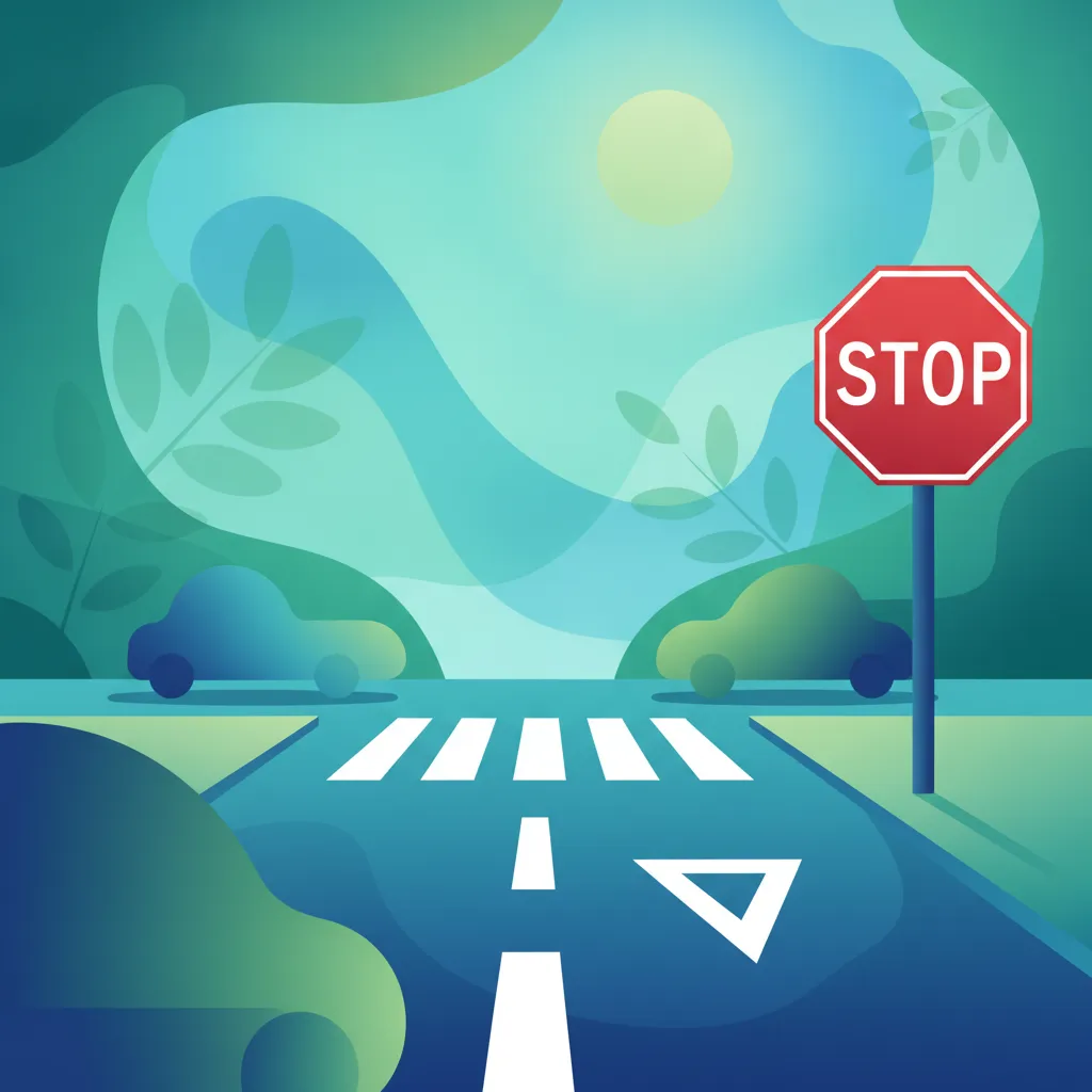 Image de la leçon Carrefours avec signalisation spécifique