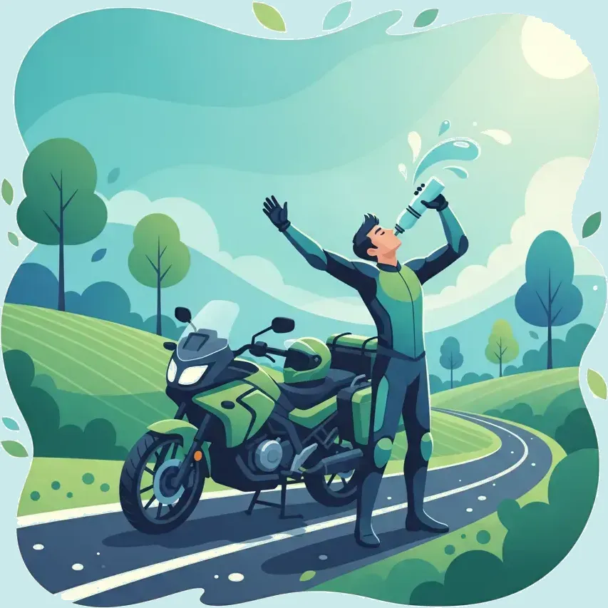 Obraz lekcji Kondycja motocyklisty, stan zdrowia i przeciwdziałanie zmęczeniu