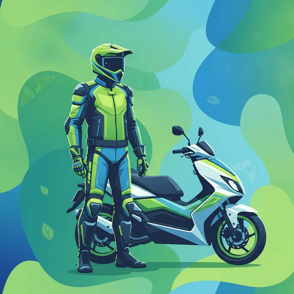 Obraz lekcji Odzież ochronna i wyposażenie dla kierujących motorowerami