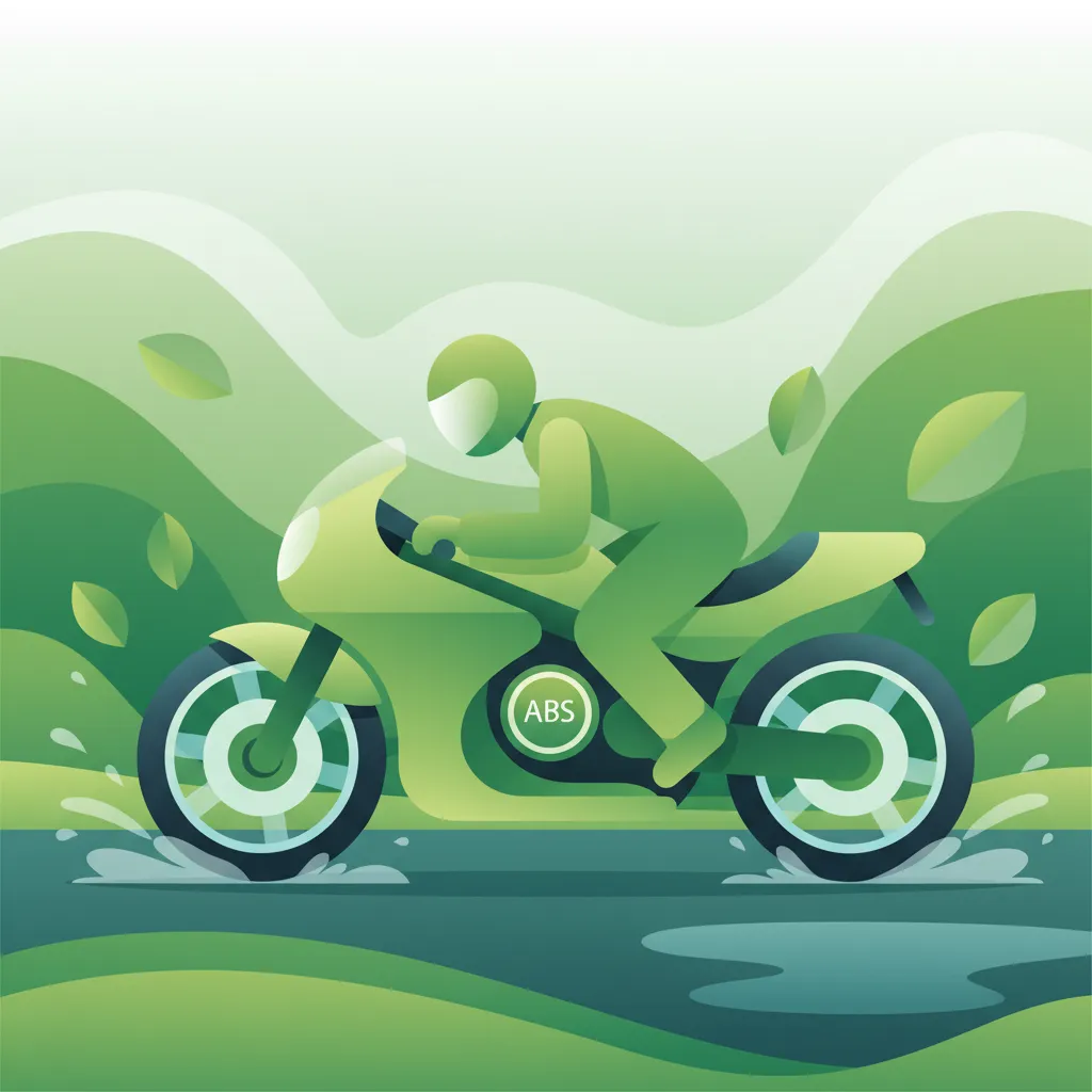 Funktionsweise und Grenzen von ABS bei Motorrädern Lektionsübersichtsbild