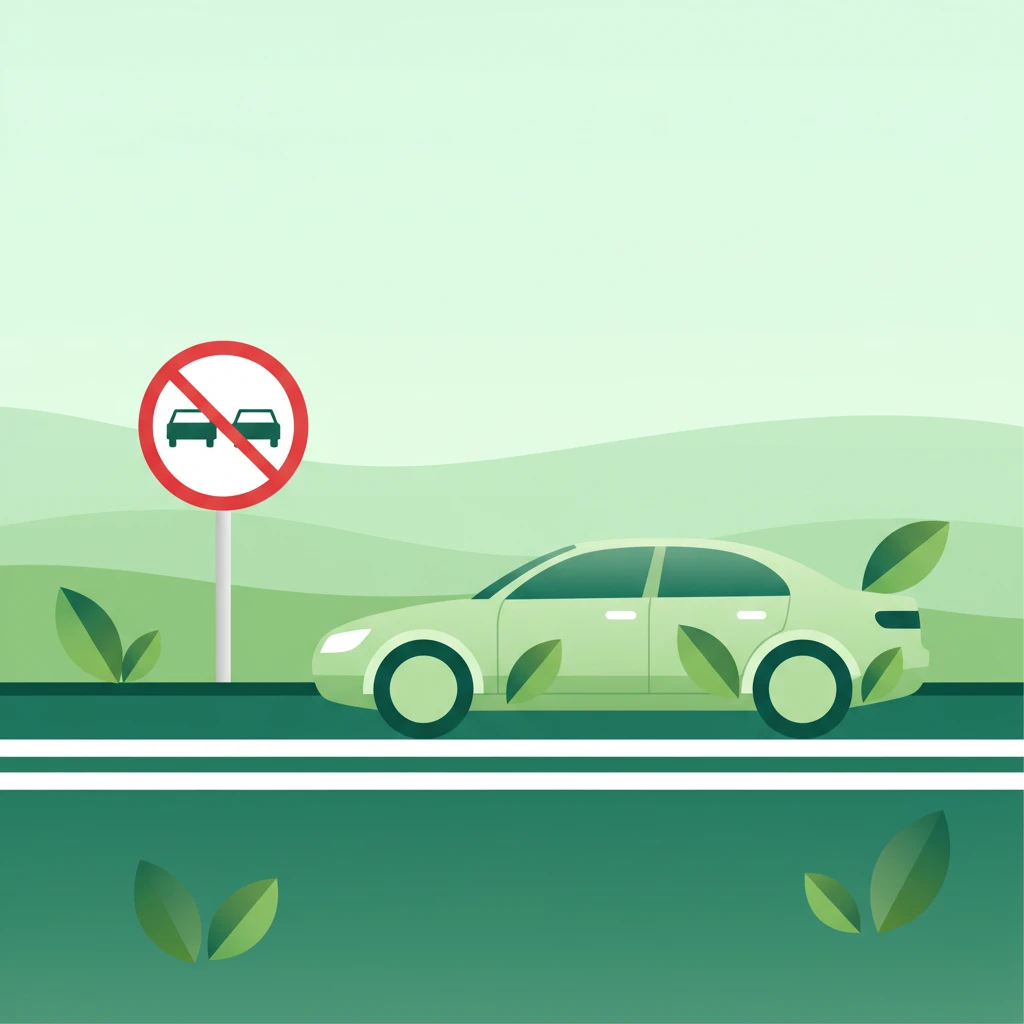 Grundlegende Straßenpositionierung und Rechtsfahrgebot Fahrtheoriestunde