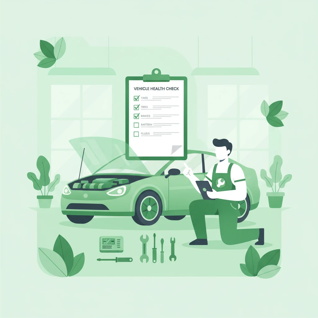 APK-Inspektion und Fahrzeugdokumente Unterrichtsbild