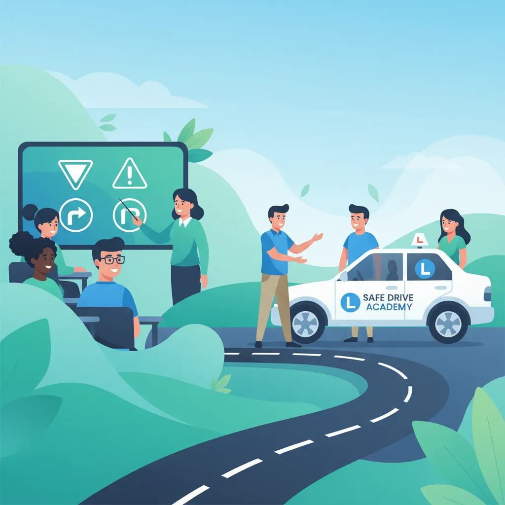 Fahrerqualifizierung und Schulungspflichten Unterrichtsbild