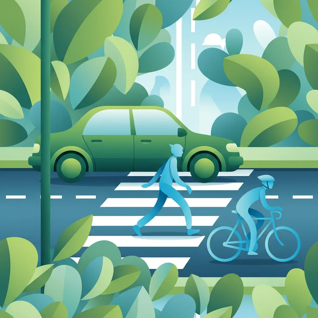 Image de la leçon Passages piétons et interactions avec les cyclistes