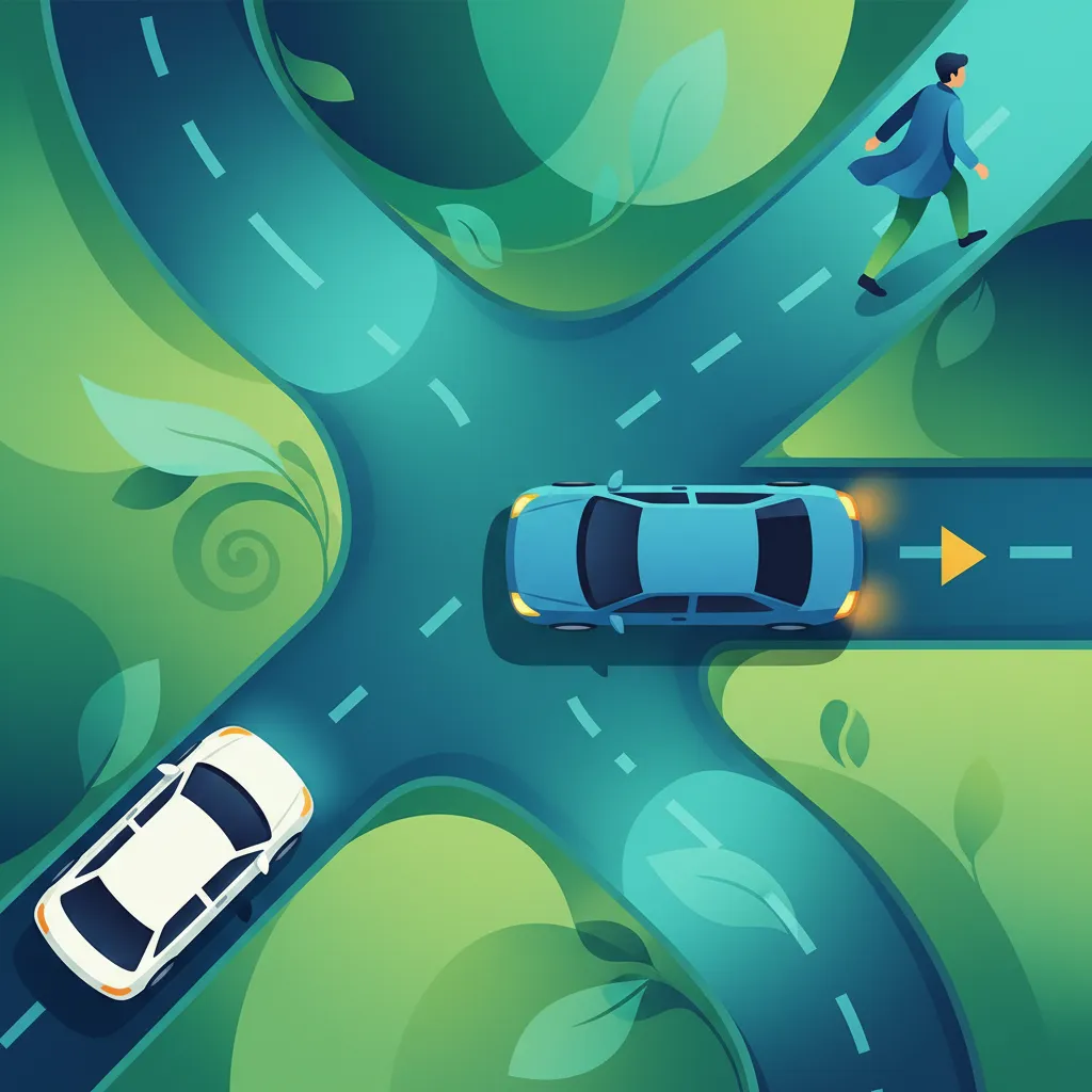 Image de la leçon Circulation aux intersections et petites jonctions