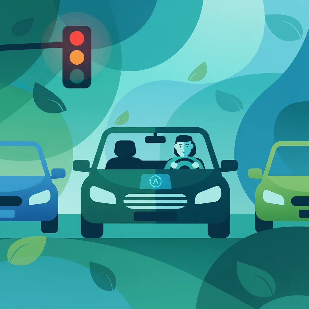 Tomgångskörning och motoravstängning lektionsbild