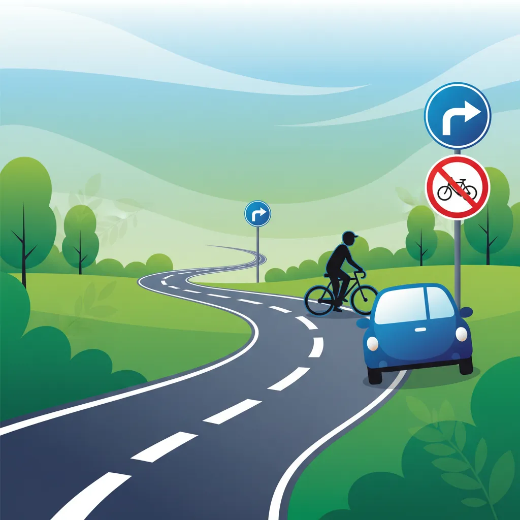 Regulierende Verkehrszeichen (Vägförbud & Påbud) Unterrichtsbild