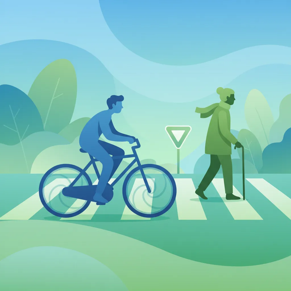 Ethisches Fahrverhalten und öffentliche Sicherheit Unterrichtsbild