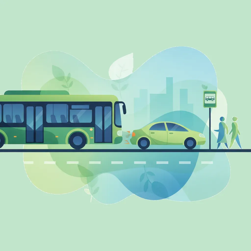 Obraz lekcji Obsługa przystanków autobusowych i wjazdy na terminale w ruchu miejskim
