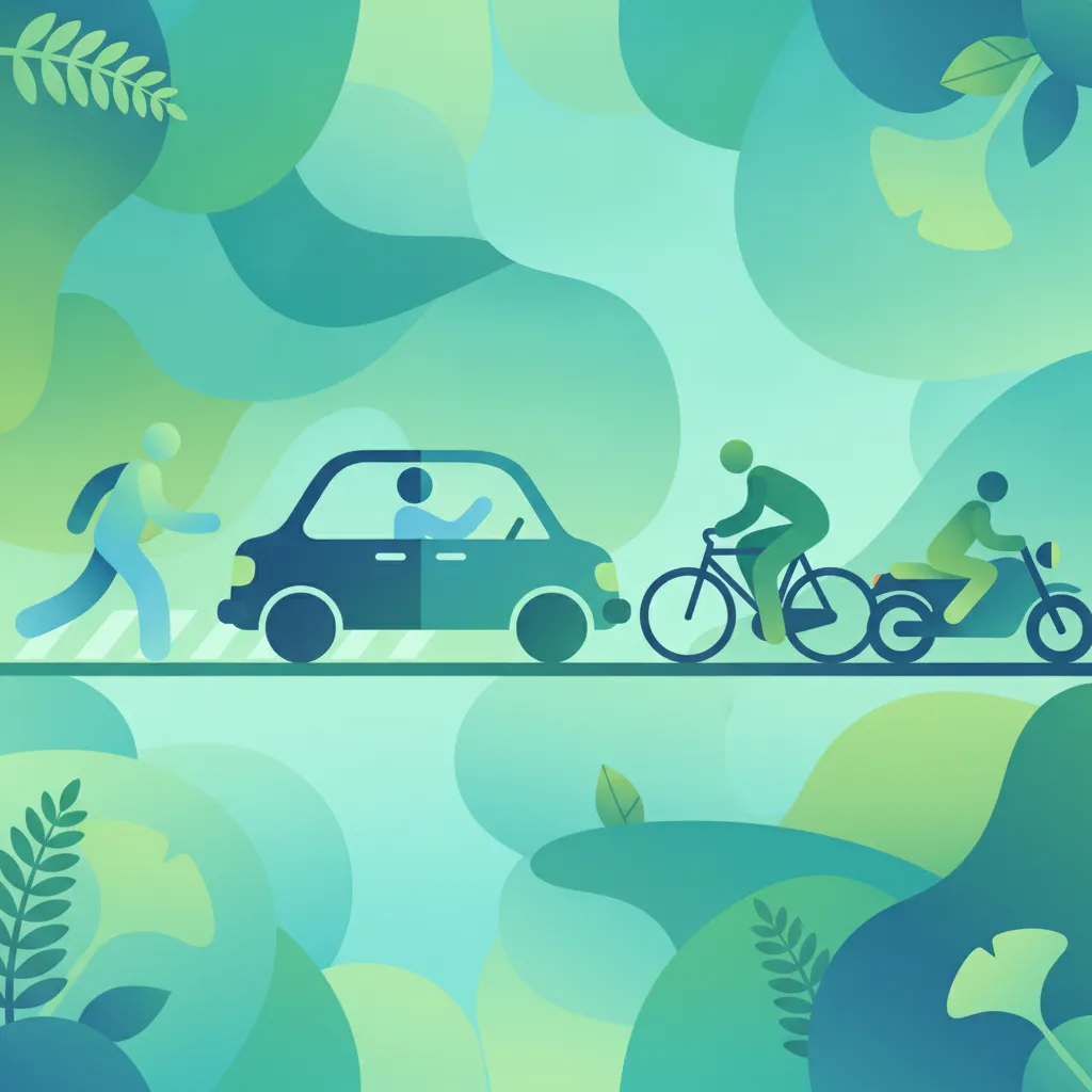 Obraz lekcji Interakcje z pieszymi, rowerzystami i motocyklistami