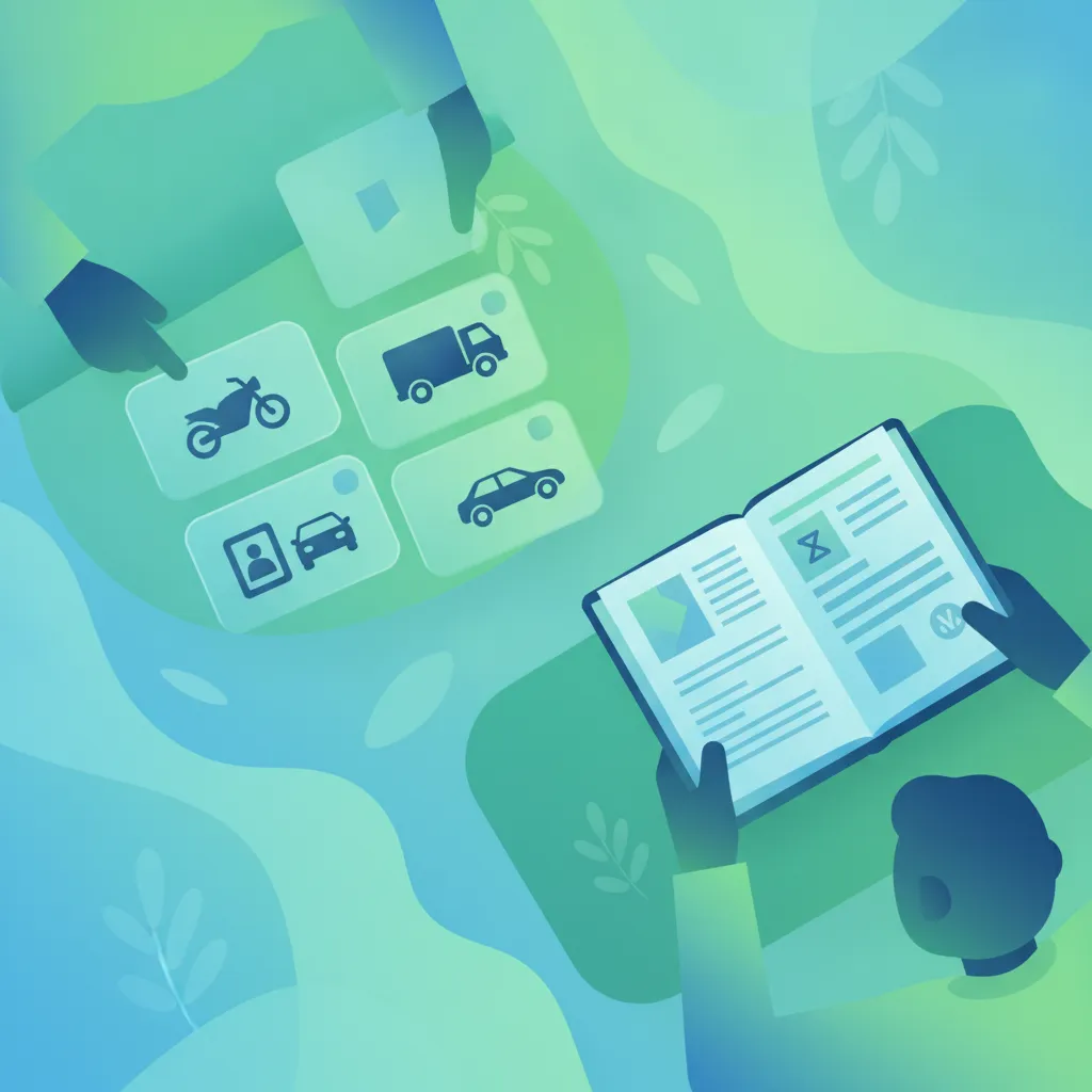 Licence Categories and Legal Obligations driving theory lesson
