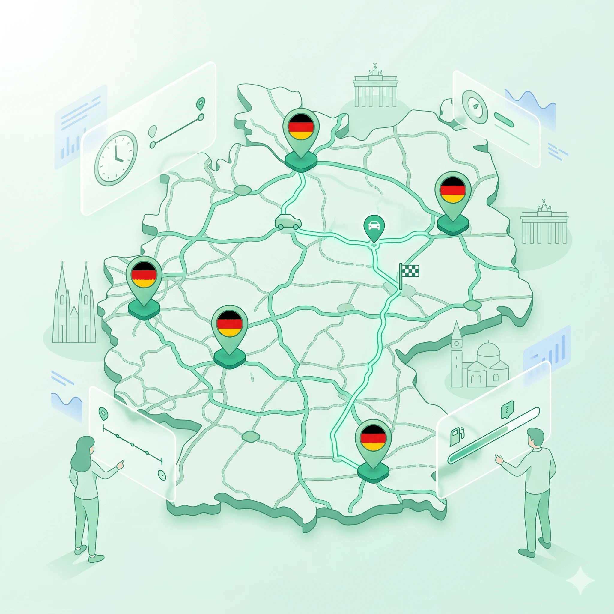 Verkehrstheorie-Berechnungswerkzeuge: Deutsche Formeln zur Straßensicherheit für Ihre Prüfung meistern