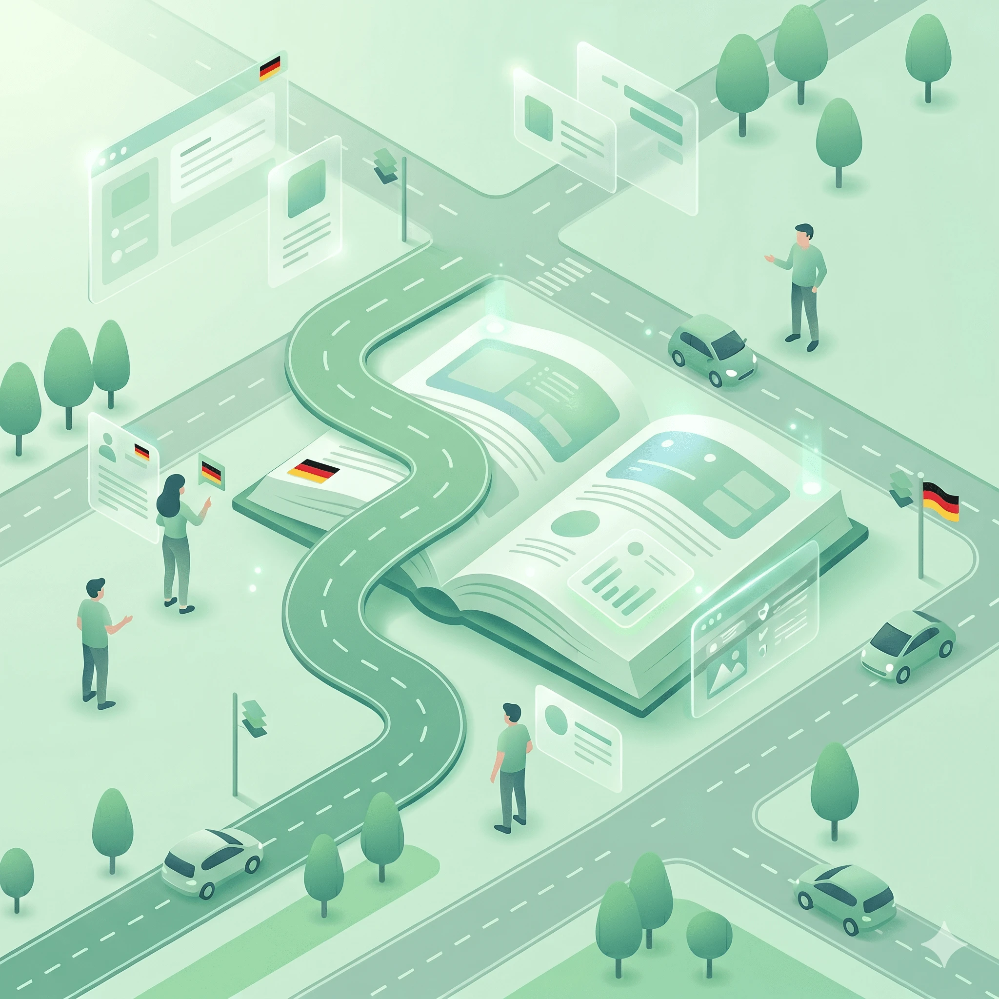 Lehrplan Theorie für den deutschen Führerschein: Strukturierte Kurse zur Prüfungsvorbereitung