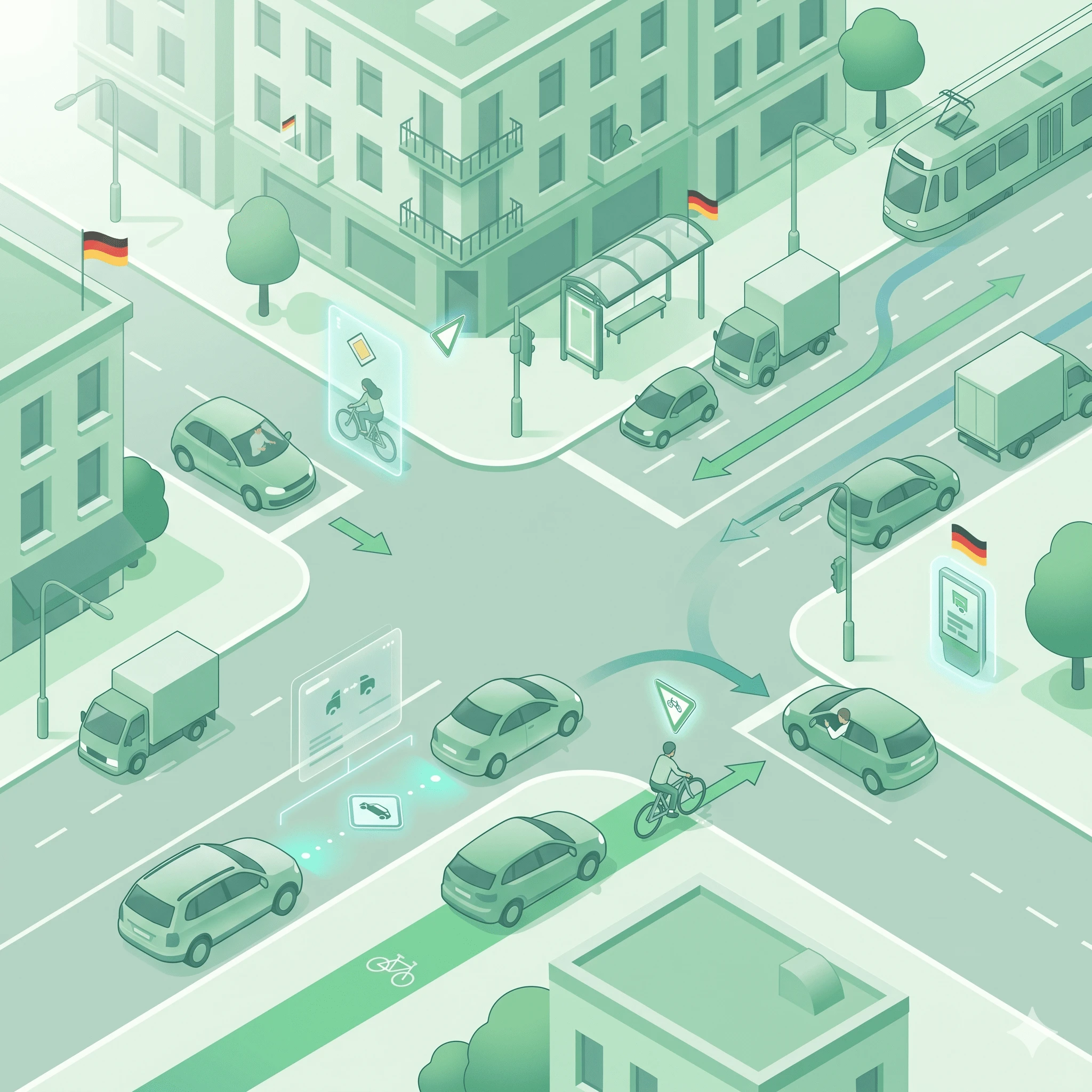 Domina la Teoría de Conducir en Alemania: Explicaciones Exhaustivas de Todas las Normas de Tráfico y Conceptos Viales