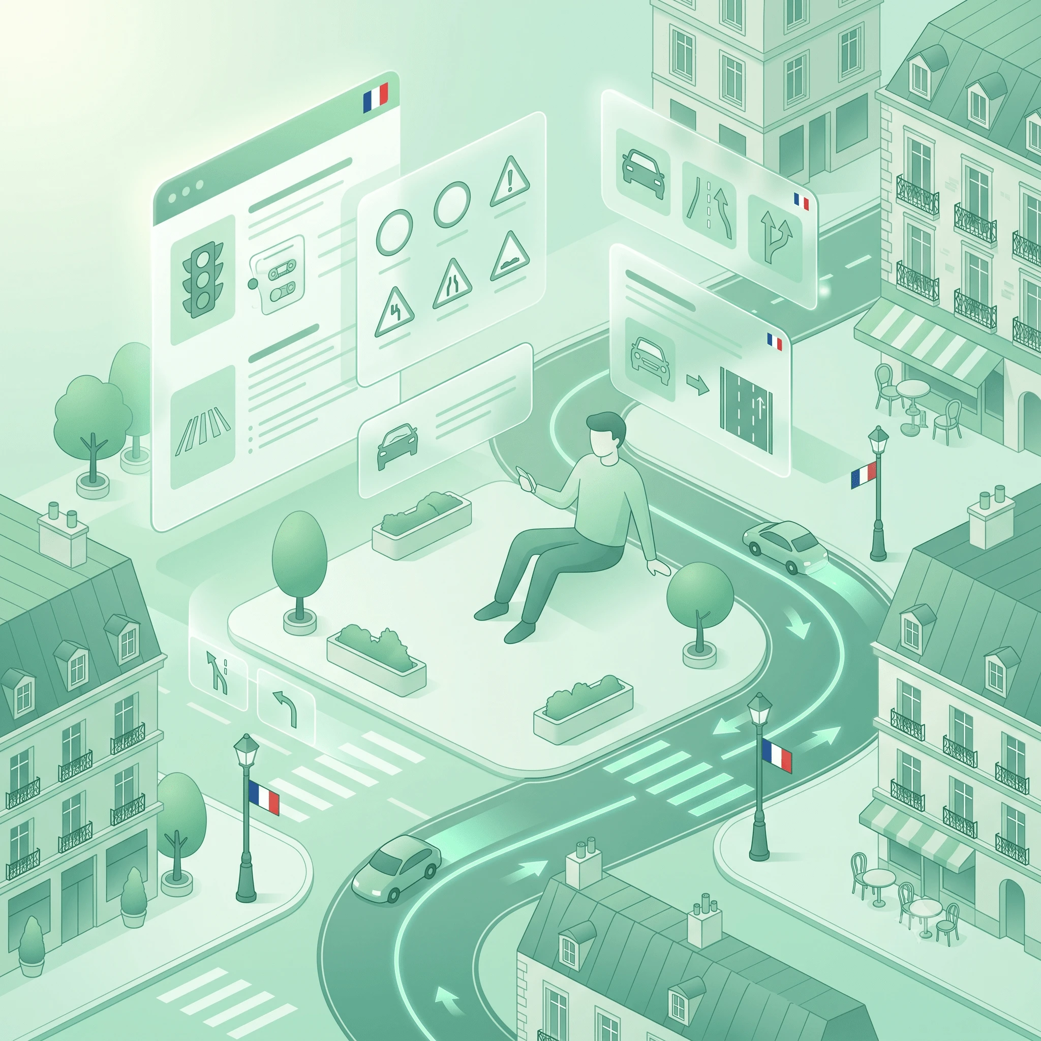 Driving Theory Articles & Study Guides for the French Permis de Conduire Exam