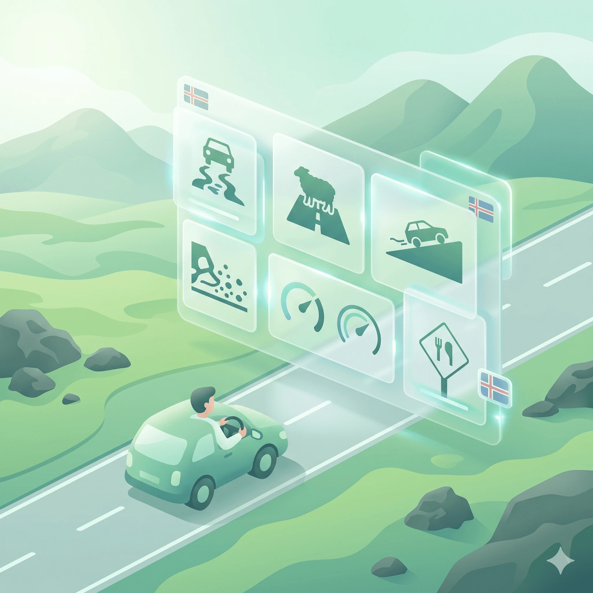 Das essentielle Glossar zur isländischen Fahrtheorie: Schlüsselbegriffe und Verkehrsregeln für Ihre Prüfung verstehen