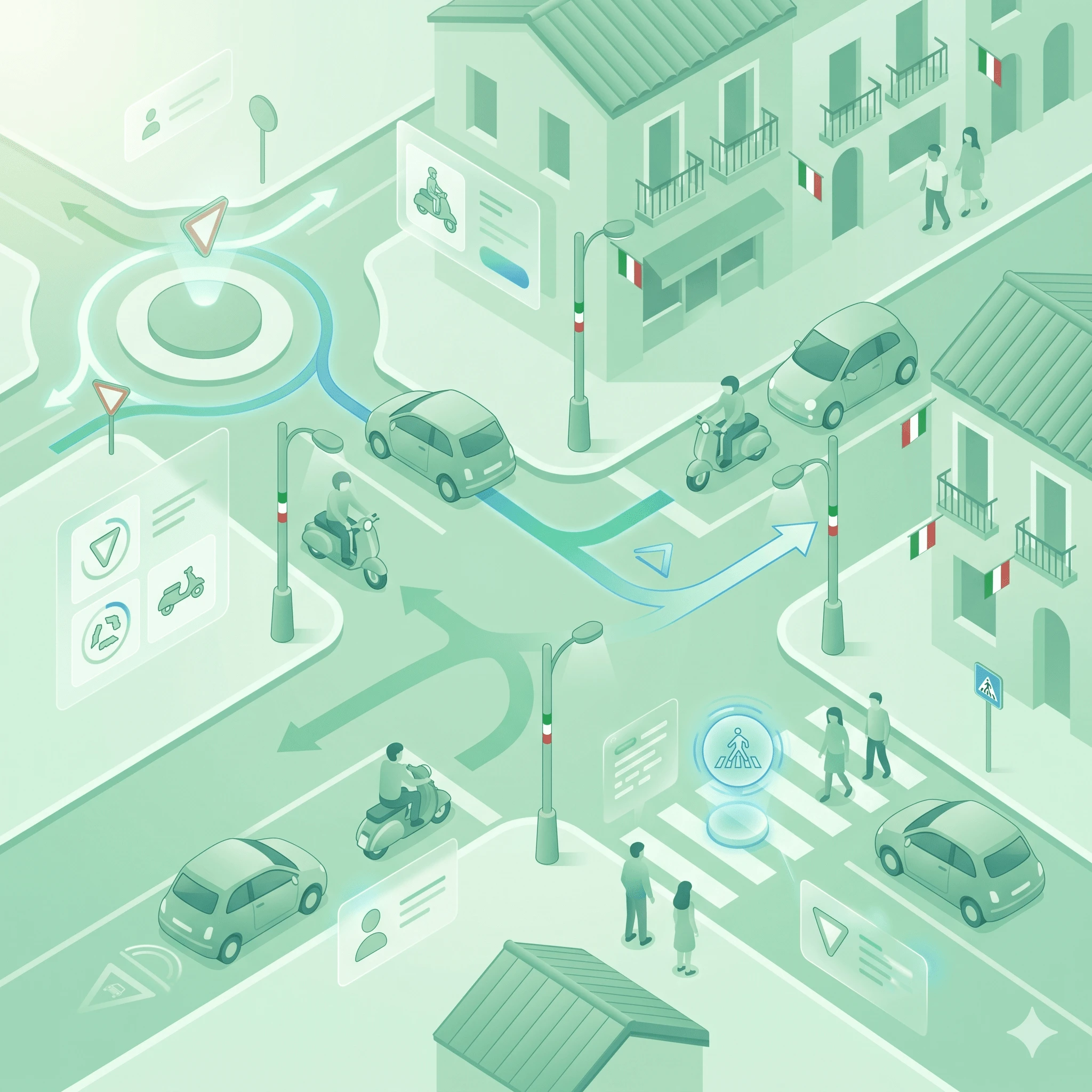 Umfassender Leitfaden zur italienischen Fahrtheorie: Wichtige Themen und Verkehrsregeln erklärt