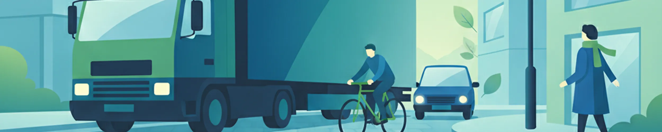 Maîtriser les angles morts des véhicules lourds dans la circulation autrichienne