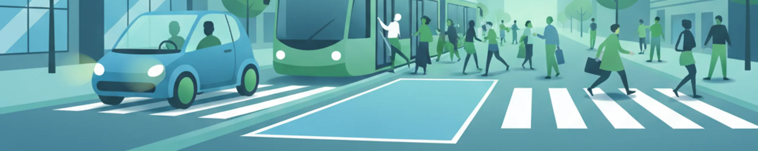 Conduire en toute sécurité autour des trams, bus et arrêts de transport en commun en Autriche