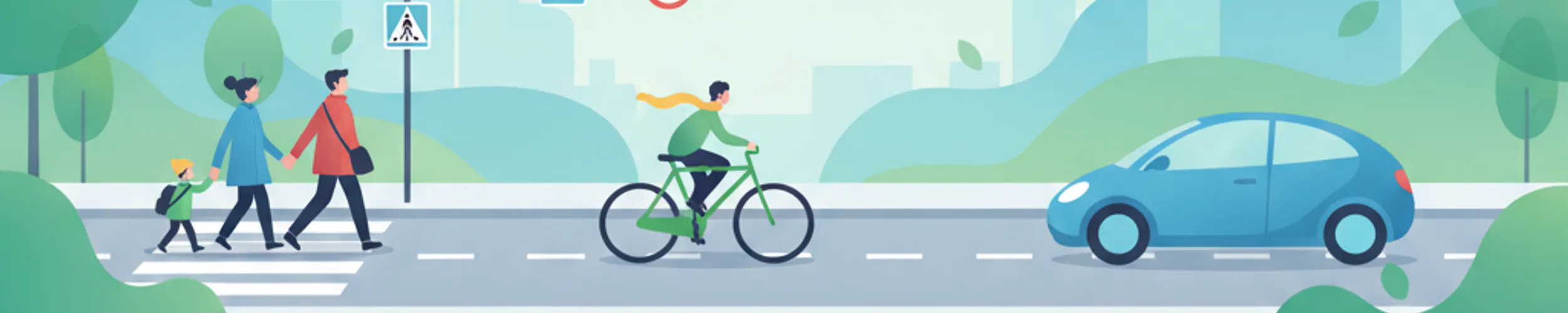 Schwächere Verkehrsteilnehmer im österreichischen Verkehr