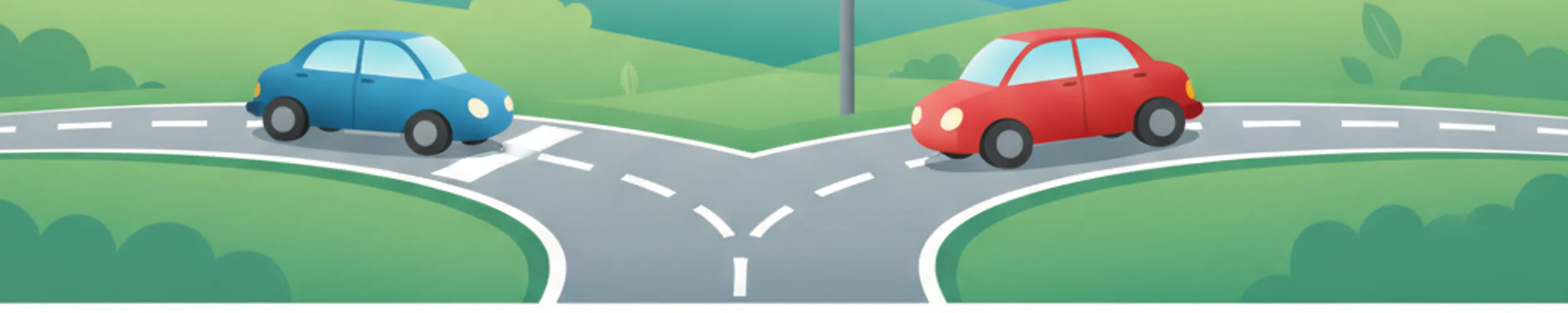 Comprensión de carreteras y cruces prioritarios en Bélgica