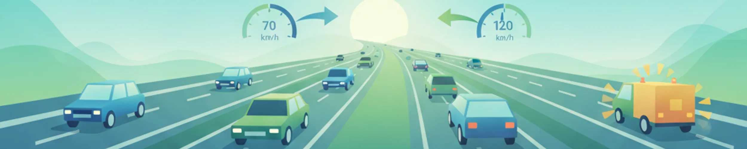 Belgische Snelweg Minimumsnelheid en Regels voor Langzame Voertuigen