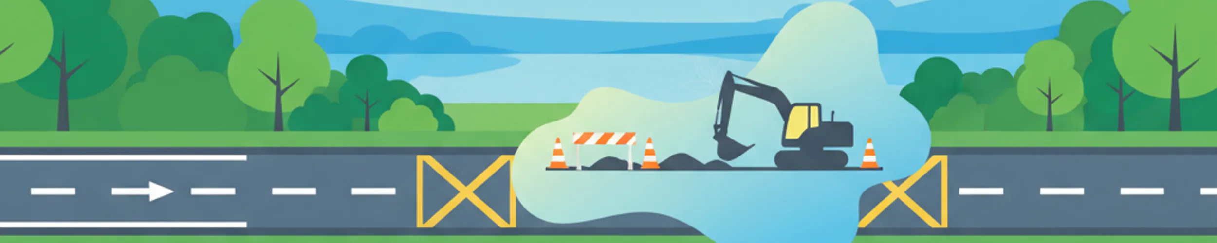 Understanding Yellow and White Road Markings in Belgium