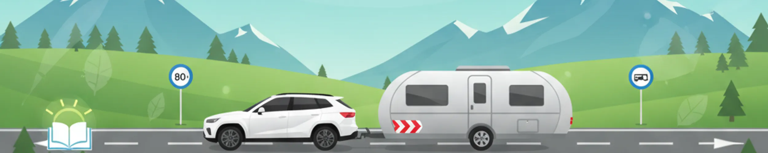 Towing with Category B: Swiss Trailer Rules