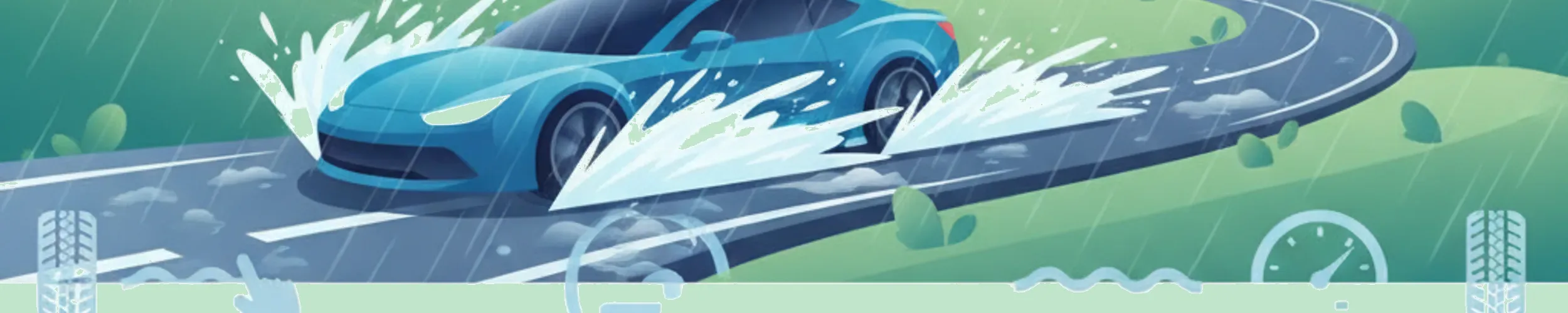 Driving Safely in Heavy Rain and Aquaplaning in Switzerland