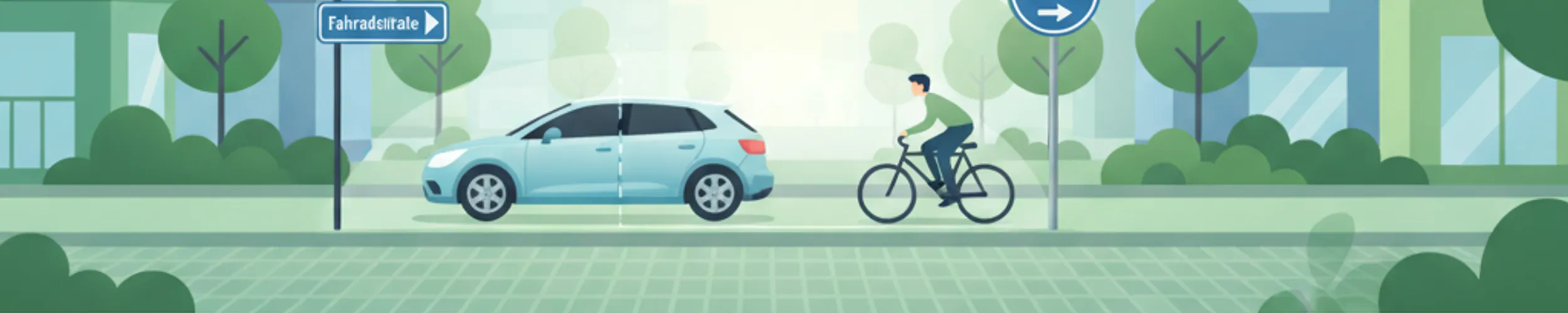 Obligations du conducteur envers les cyclistes en Allemagne