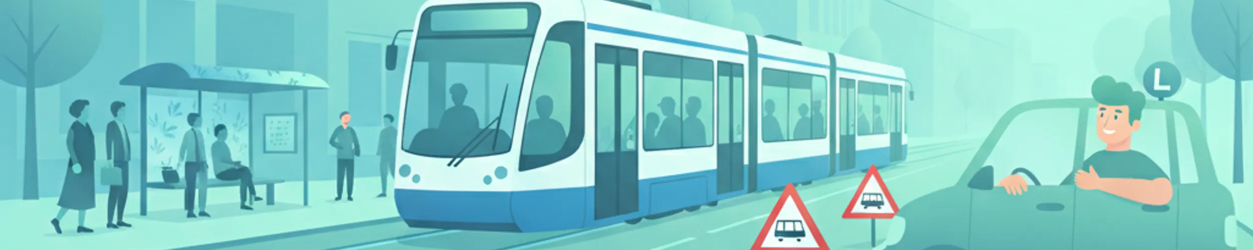 Tramvaylar ve Raylı Araçlar: Alman Trafiğinde Öncelik Kuralları