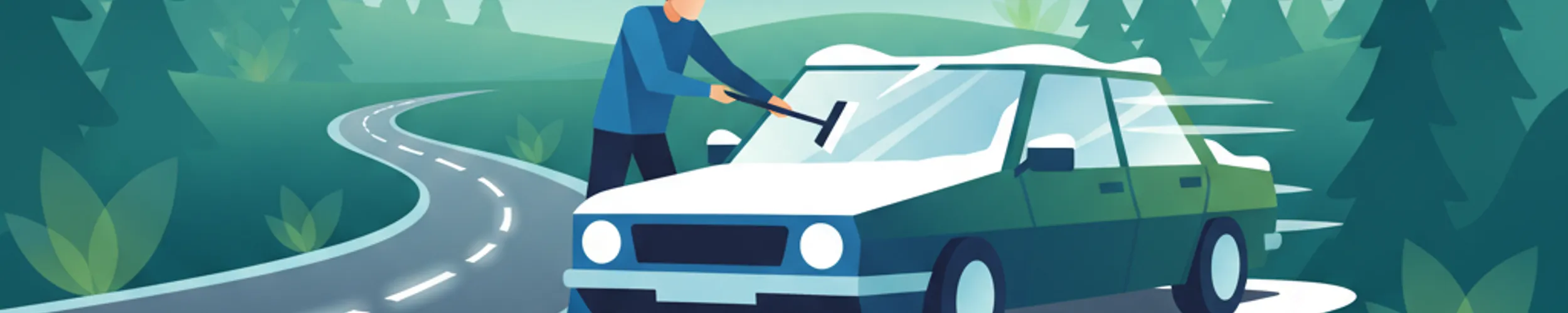 Clearing Ice and Snow from Your Vehicle in Germany