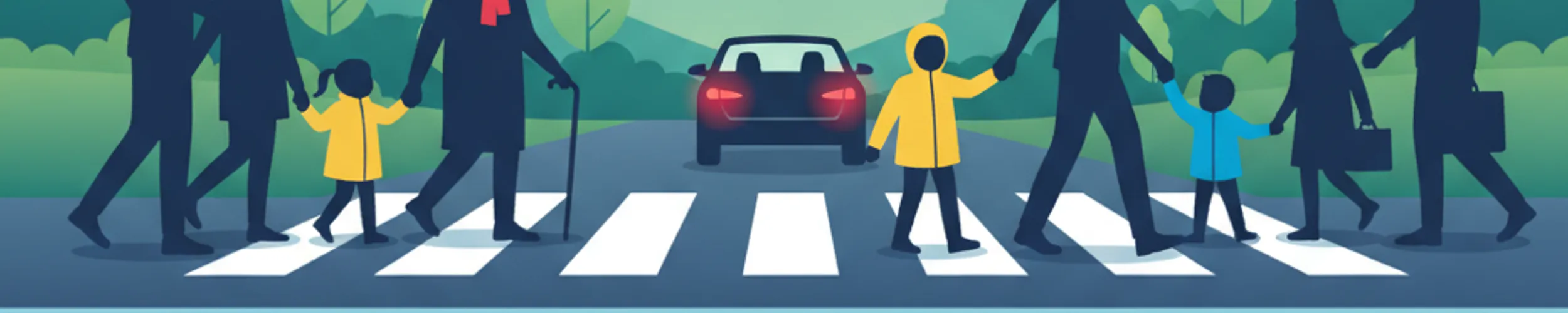 Pedestrian Crossing Safety for Danish Driving Theory