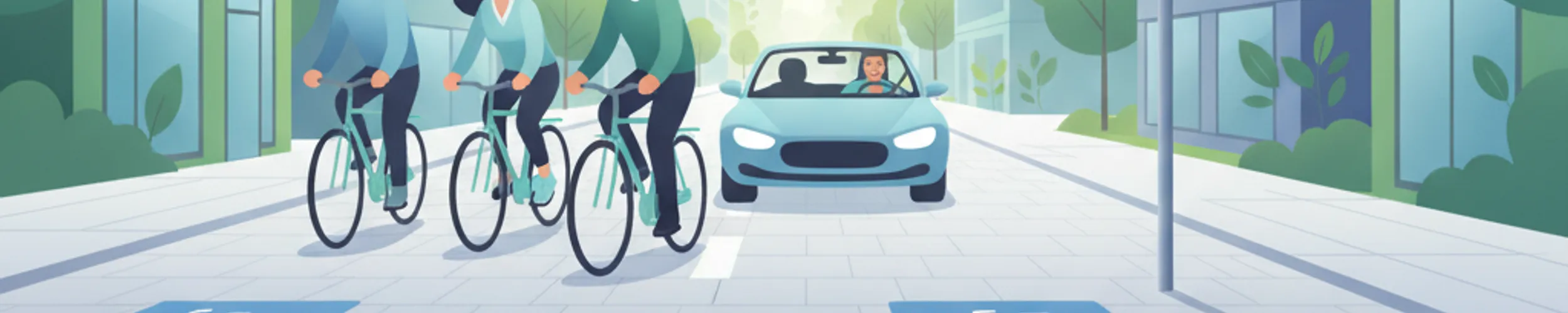 Navegando por Calles Ciclistas y Zonas de Prioridad Ciclista en Dinamarca