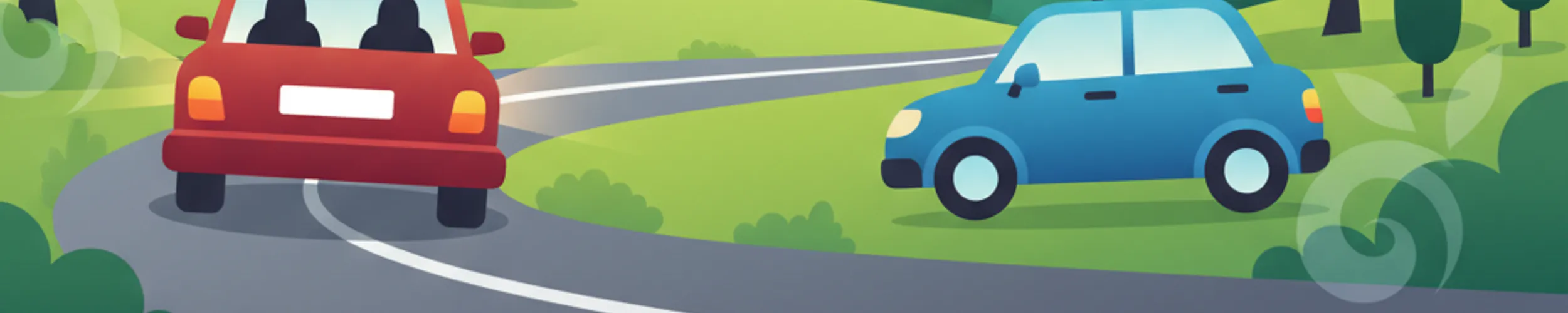 Exécution et signalisation du demi-tour en Espagne