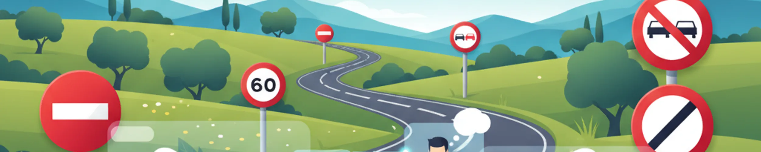 Comprendre les panneaux d'interdiction et de restriction espagnols (série R)