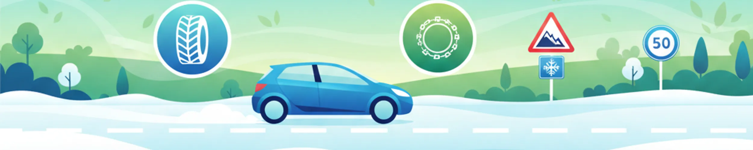 Driving in Winter Conditions and Required Equipment in France