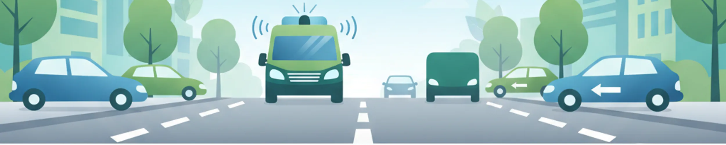 Emergency Vehicles and Sirens in French Driving Theory