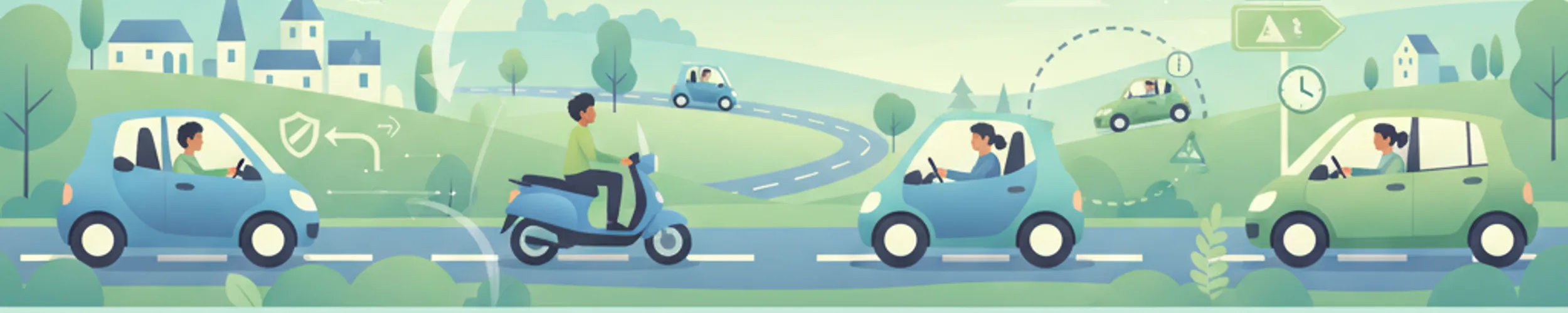 Confiance et Risques des Jeunes Conducteurs dans des Scénarios Français