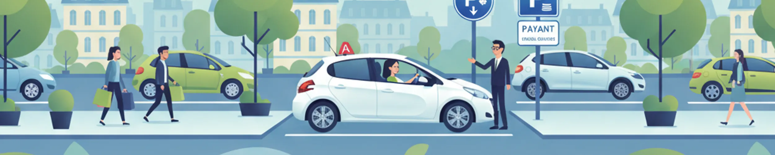 Zones Bleues et Stationnement Payant en France : Scénarios de Risque pour les Apprenants