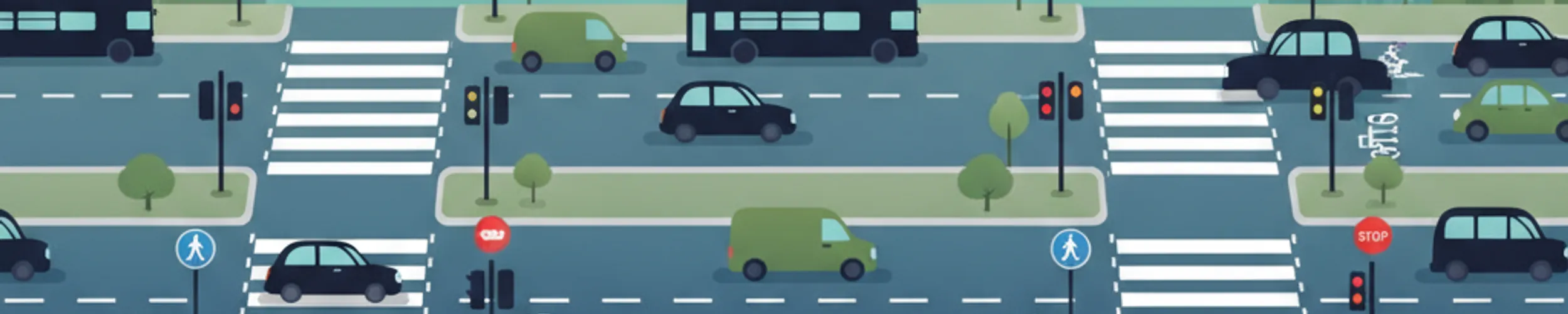 Passages piétons : jugement sur route réelle pour les conducteurs britanniques