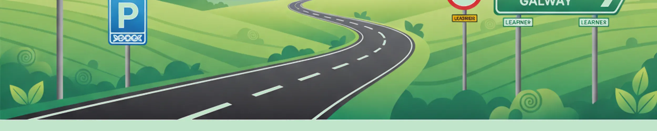 Panneaux routiers irlandais et panneaux bilingues - Questions d'entraînement