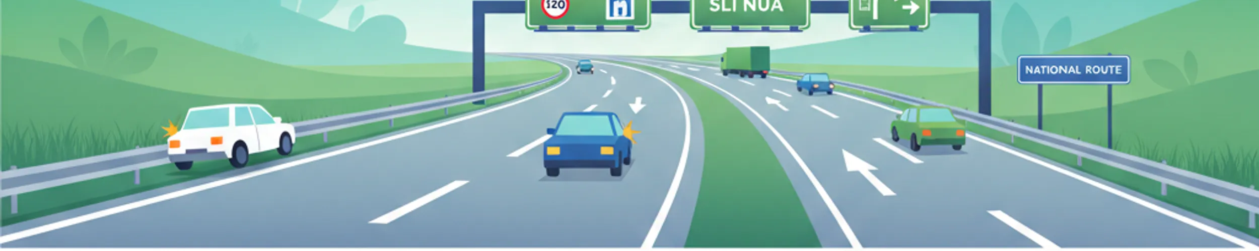 Irish Motorway and National Road Judgement Scenarios